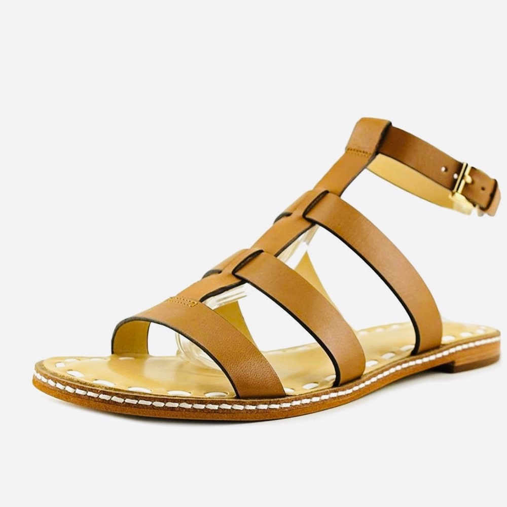 MICHAEL KORS - LEATHER SANDALS - Picture 4 of 7